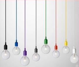 โคมไฟซิลิโคน โคมไฟแขวนเพดาน โคมไฟสายไฟถัก โคมไฟสายสี โคมไฟแฟนซี โคมไฟติดเพดาน โคมไฟห้อยระย้า โคมไฟโมเดิร์นสำหรับตกแต่งร้านอาหาร ร้านกาแฟ ร้านนม สายไฟสีสันสดใจ โคมไฟราคาถูก ไอเดียแต่งบ้าน 