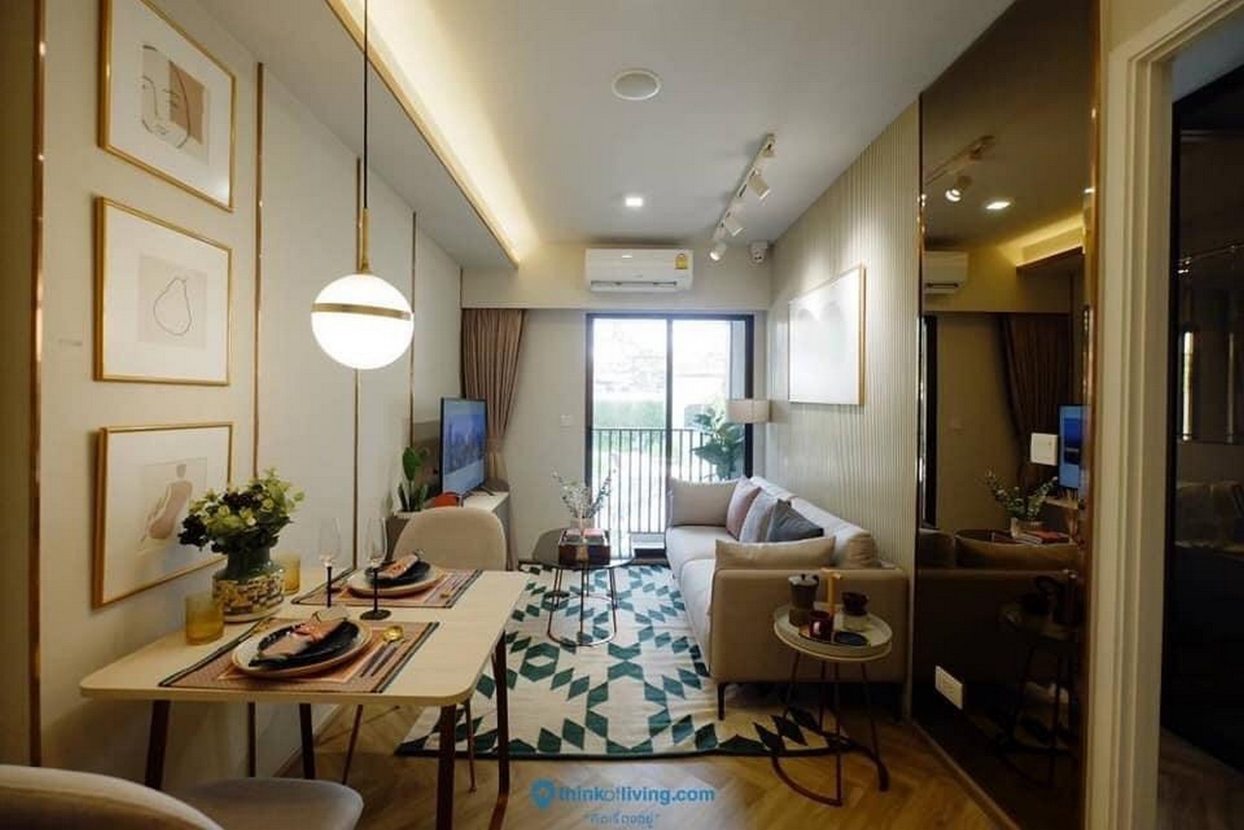 ขายด่วน คอนโด Chapter one Thonglor25 ตกแต่งพร้อมเข้าอยู่ 