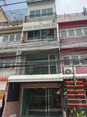 ขายอาคารพาณิชย์ 4ชั้น อยุ่ริมถนนในซอยจรัญสนิทวงศ์ 46 ใกล้สถานีรถไฟฟ้า Mrt บางยี่ขัน