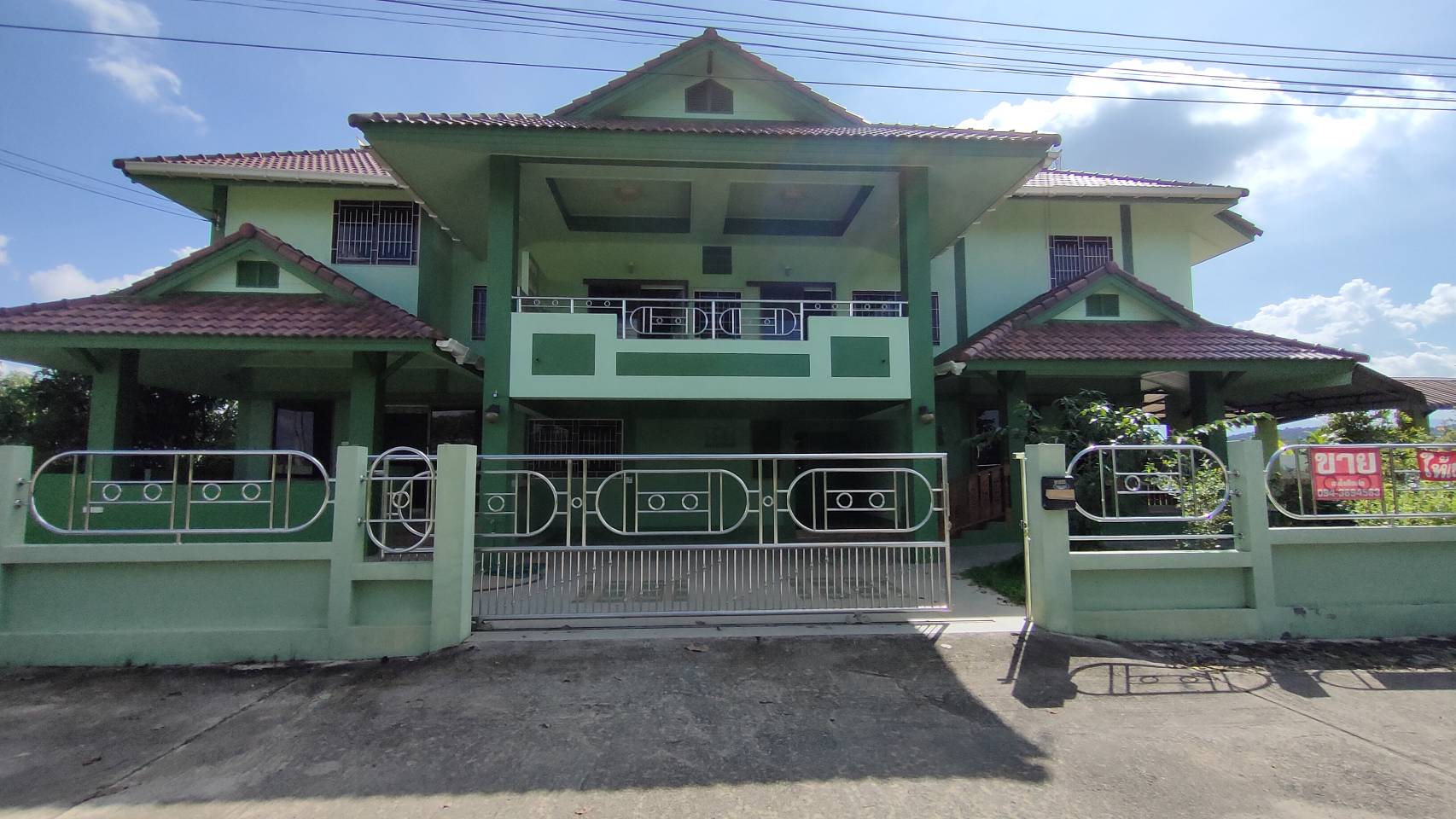 บ้านเดี่ยว 2 ชั้น บรรยากาศร่มเย็น โอบล้อมด้วยทุ่งนาและคลอง อ.แม่ริม จ.เชียงใหม่