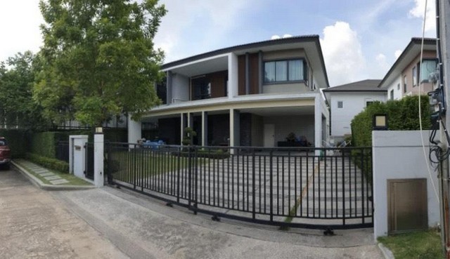 For Rent บ้านเดี่ยว 2 ชั้นหลังใหญ่ หมู่บ้านเดอะแกรนด์ปิ่นเกล้า ติดถนนใหญ่ถนนบรมราชชนนี 