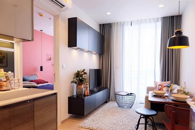 คอนโด THE LINE Phahol-Pradipat 1 ห้องนอน ให้เช่า ห้องขนาด 34 ตรม. แบบ 1 ห้องนอน 1 ห้องน้ำ 