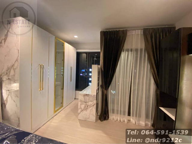 ให้เช่าห้องสวยพร้อมอยู่ LIFE Asoke - Rama 9 ฺBชั้น12 26ตรม วิวไม่บล๊อค 15000บาท