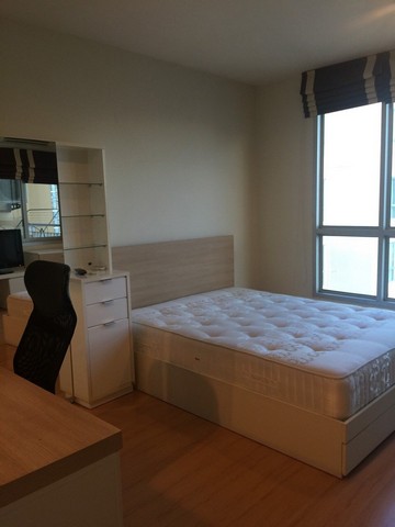ให้เช่าถูก ห้องสวย Life @ Ratchada - Suthisan แบบ 1นอน ห้องใหญ่ 40 ตรม. วิวเมือง