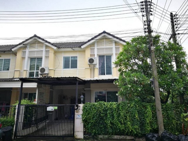 ขาย ทาวน์เฮ้าส์ 2 ชั้น หลังมุม โครงการ พฤกษาวิลล์ 40 รังสิต เนื้อที่ 27.5 ตารางวา