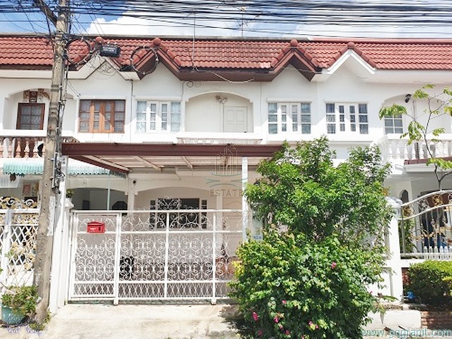 ให้เช่าทาวน์เฮ้าส์ 2 ชั้น 12,000 ฿-M 27 ตร.ว. กว้าง 6 ม. หมู่บ้าน เสนา 88 ซ.นวลจันทร์ 