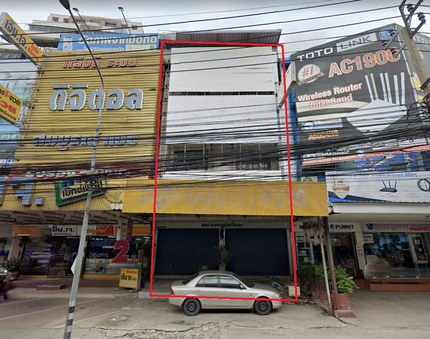 ให้เช่าอาคารพานิชย์ 4 ชั้น 2 คูหา พื้นที่ 320 ตรม. ติดถนนศรีนครินทร์ ใกล้ BTSลาซาล