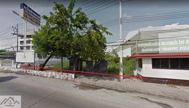 ขายที่ดินถมแล้ว เนื้อที่ 9 ไร่ ติดถนนเทพารักษ์ กม.11 พื้นที่สีแดง ใกล้บิ๊กซี บางพลี 