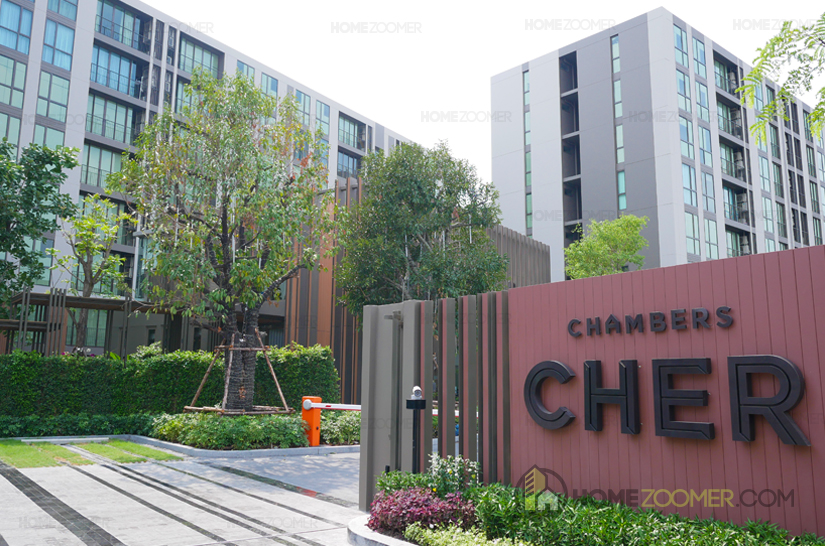 CHAMBERS CHER RATCHADA-RAMINTRA  1ห้องนอน  ตึก B ชั้น 2ให้เช่า