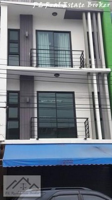 ให้เช่า อาคารพาณิชย์ 3 ชั้น ซ.สายไหม 13-15 ทำเลดีมาก เหมาะทำเป็นออฟฟิศหรือร้านค้า