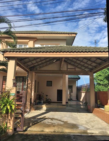 T0586  ขายบ้านเดี่ยว 2 ชั้น โครงการ บ้านสิรินดา บางขุนเทียน  50  ตรว 4 ห้องนอน 2  ห้องน้ำ