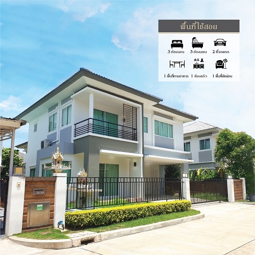 ขายด่วนบ้านเดี่ยว THE GRAND วงแหวน-ประชาอุทิศ ทุ่งครุ กรุงเทพ