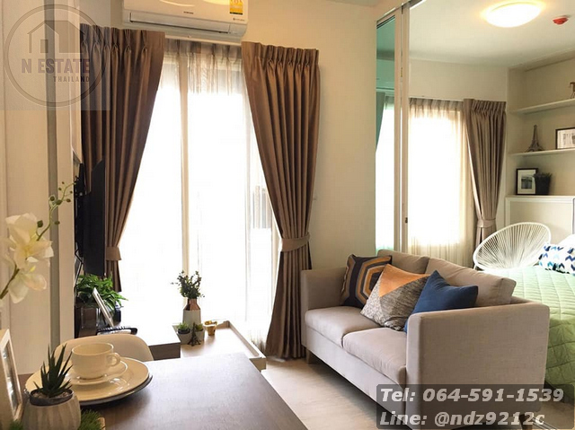 ให้เช่าห้องแต่งสวย Chapter One Eco Ratchada-Huaikwang ตึกE ชั้นที่5 30ตาารางเมตร 16000บาท