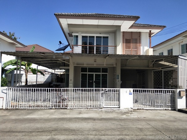 ขายบ้านเดี่ยว 2 ชั้น หมู่บ้านพร้อมพัฒน์กรีนโนวา แขวงสามวาตะวันตก เขตคลองสามวา กรุงเทพฯ 50.6 ตรว.