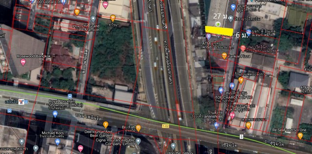 ขายที่ดิน ติดสุขุมวิทซอย 1 เนื้อที่ 41 ตร.ว. ใกล้ BTS เพลินจิต