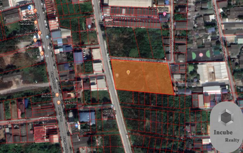  P55LA2008009 ขายที่ดิน หนองแขม กรุงเทพ 3-0-96.0 ไร่ 32.4 ล้านบาท 