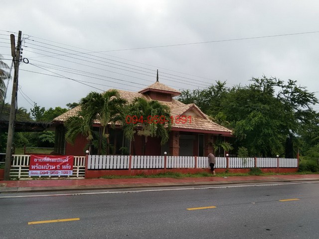 ขาย ที่ดินพร้อม บ้าน 2 หลัง ต.ปากน้ำปราน อ.ปราณบุรี จ.ประจวบคีรีขันธ์ เนื้อที่ 2-2-59 ไร่